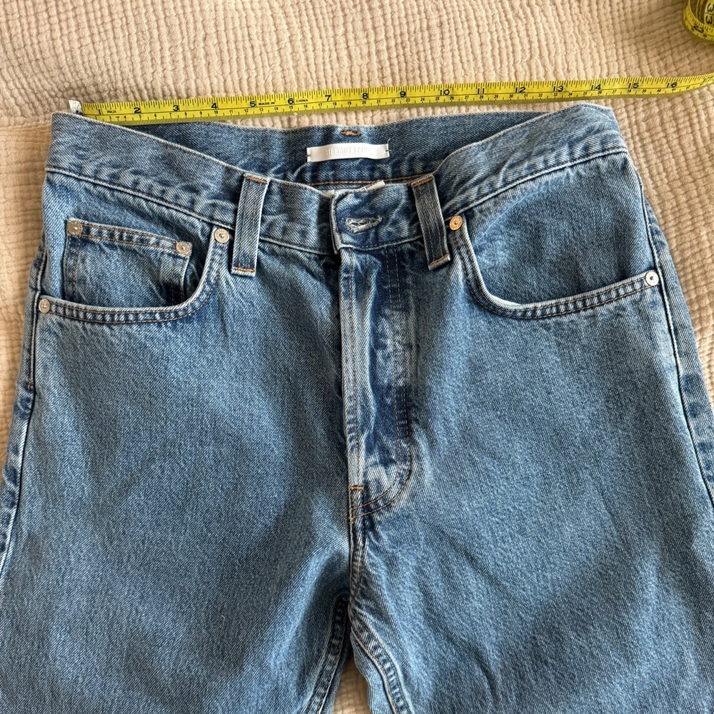 Helmut lang straight legged jeans